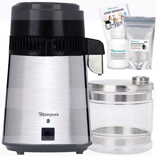 H2O Pure water Distiller