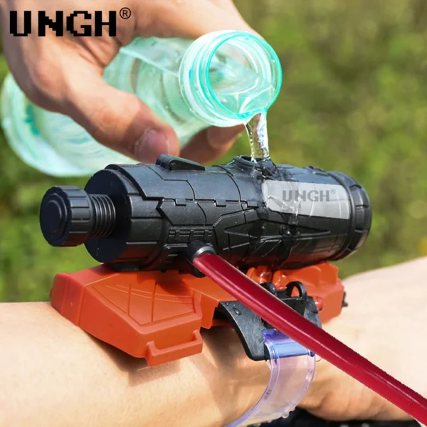 UNGH Spider Launcher Water Gun Summer Summer Beach Wrist Shooting Game Toy Plastic with Gloves For Children Water Fight Game - Image 4